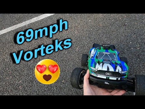 Arrma Vorteks 69 mph Speed Run Attempt No.2, #zee #arrma #hobbywing See Description: