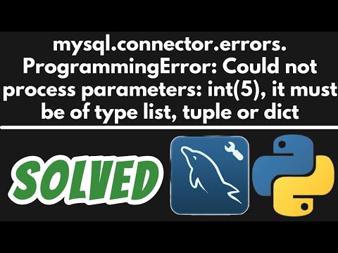 mysql.connector.errors.ProgrammingError: Could not process parameters SOLVED in Flask Python