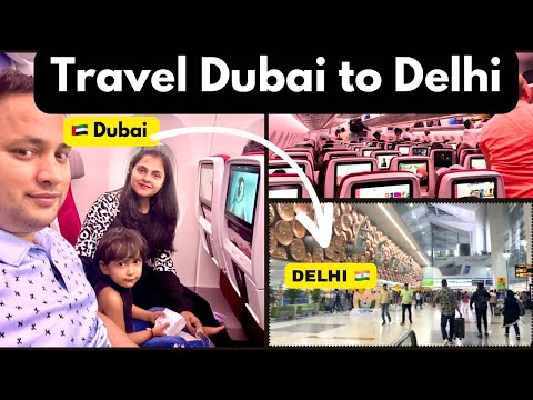 Traveling ✈️ from Dubai🇦🇪 to Delhi🇮🇳  #dubaitoindiatravel #dubaitodelhi #dubaiairport #dubai #travel