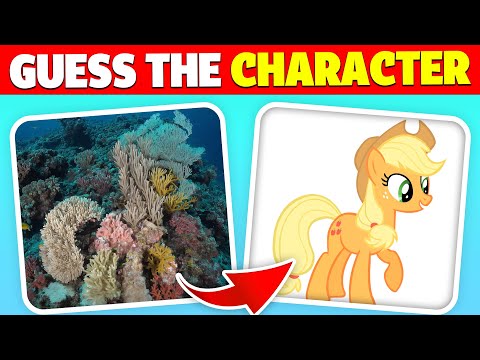 Guess the Hidden My Little Pony Animation Characters by ILLUSION! 💫 | Squint Your Eyes | Applejack