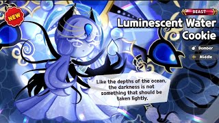 [OC] 🌊Luminescent Water Cookie Gacha Animation || Cookie Run Kingdom✨