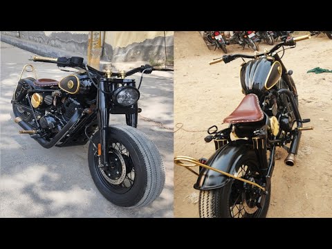 ROYAL ENFIELD 350CC  REBORN MODIFIED BOBER LOOK