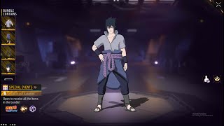 SASUKE IS HERE  - FREE FIRE x NARUTO 👽#binzaid #freefirelive