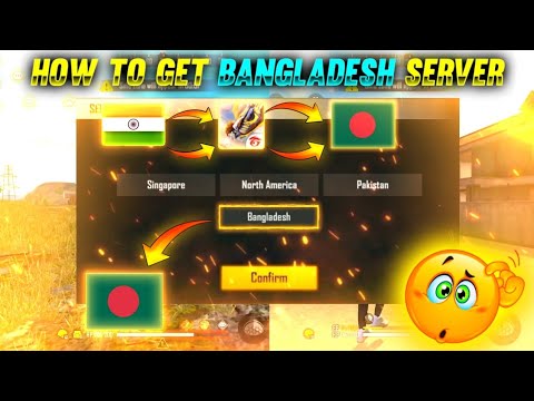 How to change serve in free fire || How to create bangladesh server I'd in free fire. #octa_ff