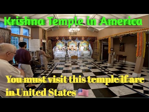 Hindu temple in America/place for meditation & inner peace in middle of illusory correlation