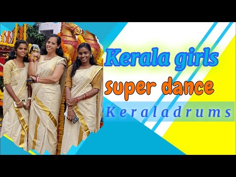 keraladrums kerala girls dance