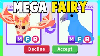 Trading for MEGA FAIRY BAT DRAGON in Adopt Me!