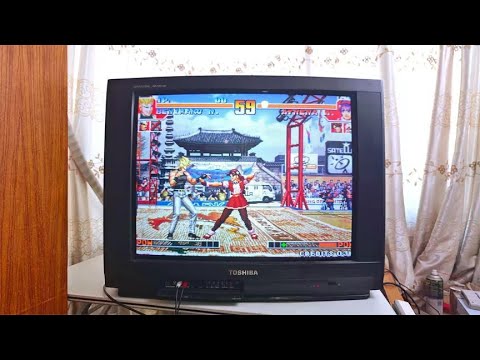 what to buy to play the old game picture tube TV effect is good?