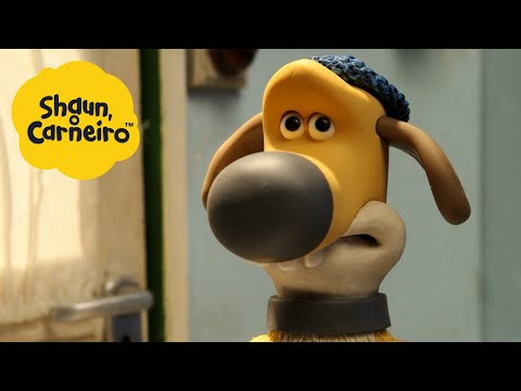 🐑Shaun, o Carneiro [Shaun the Sheep] Cachorro suspeito 🐑 Hora Especial🐑| Cartoons Para Crianças