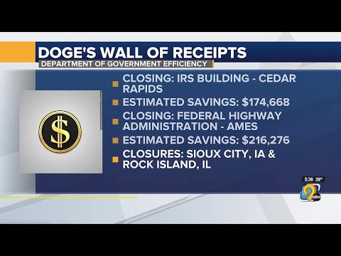 DOGE's cuts impacts federal buildings in Iowa