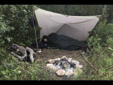 Camping Next to a River and Enjoying the Outdoors