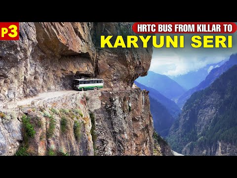 KILLAR TO KARYUNI - Scenic HRTC Bus Ride Through Pangi Valley | Life in Pangi Valley P-3 | Himbus