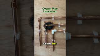 copper pipe installation solder pushfit speedfit