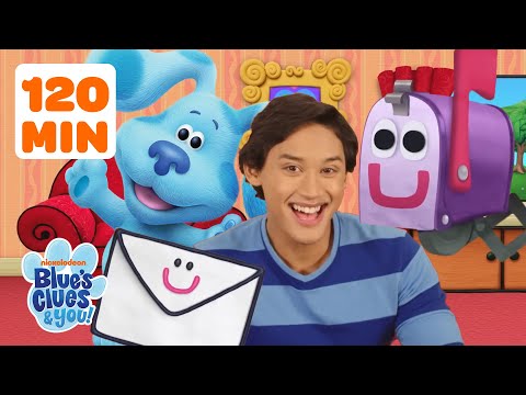 120 MINUTES of Mail Time in the Thinking Chair w/ Josh & Blue 📬 | Blue's Clues & You!