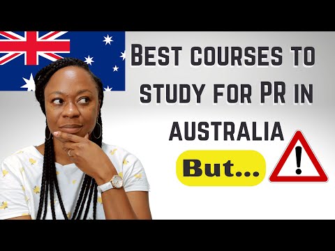 Best COURSES TO STUDY FOR PR in Australia - if you do these FIRST...