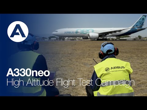 #A330neo High-Altitude airport flight test campaign in Mexico and Bolivia