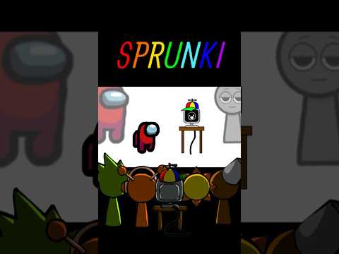 Mini Crewmate Kills SPRUNKI | Recap #animation