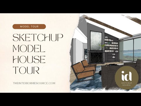 SketchUp Interior Design Project Tour