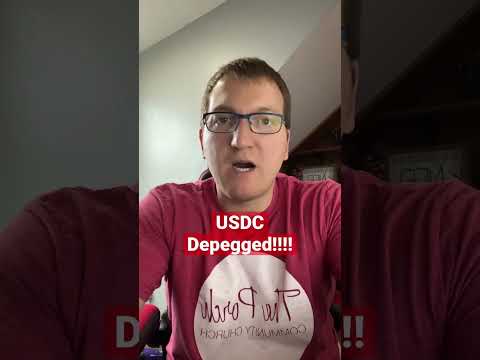 #USDC DEPEGGED FROM $1! Silicon Valley Bank Collapse! # #cryptocurrency #crypto #stablecoin