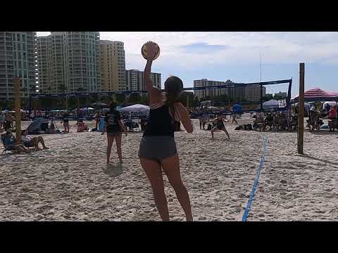 AVP Juniors 2022 East Coast Champs - 18U - Day 1 Pool - Genest/Schrock vs Bolden/Mrukowski - Set 1