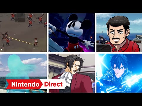 もうすぐ発売! ソフトラインナップ [Nintendo Direct ソフトメーカーラインナップ 2024.8.27]