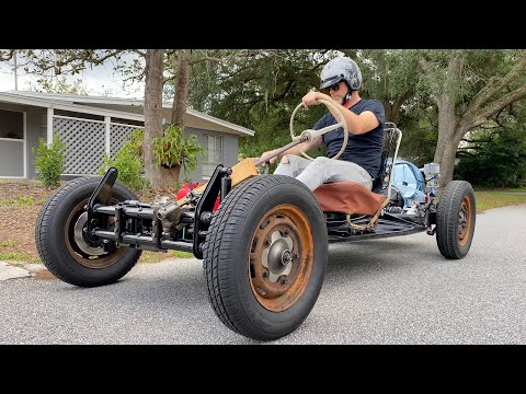 First Test Drive Chassis & Engine - 1965 VW Beetle Restoration