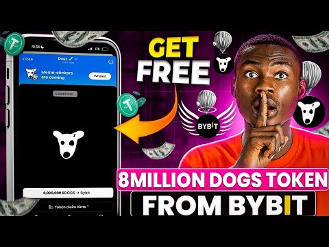 GET FREE 8 Million DOGS Token From BYBIT Just By Doing this Simple Task  Before 26th-August.