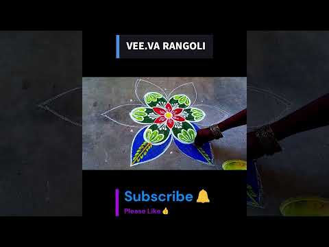 Margazhi Kolam🍀New Year Special Rangoli Design 2025🍀Pongal Kolam🍀Sankranthi Muggulu🍀Easy🍀Rangoli