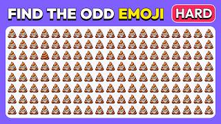 Find the ODD Emoji Out - Extreme Edition 🤩🔥💩 | 40 Ultimate Levels - Emoji Challenge