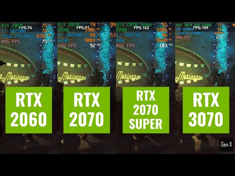 RTX 2060 vs 2070 vs 2070 SUPER vs 3070 - Laptop GPU Comparison