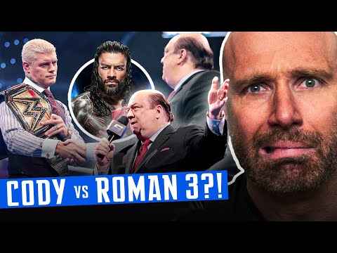 Cody Rhodes vs Roman Reigns 3 At WrestleMania? (WWE SmackDown Hot Takes)