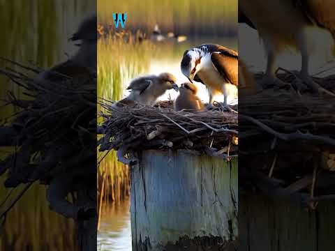 Witness The MOST ADORABLE Bird Families In Their Wild Nests from AI! SEP-50