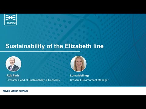 Sustainability of the Elizabeth line