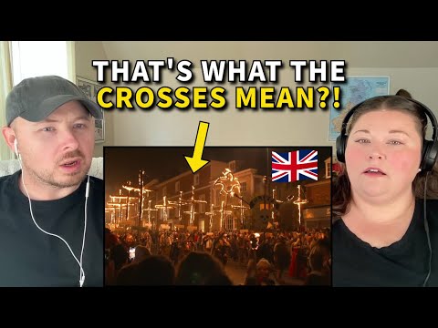 Americans React: Lewes Bonfire Night | Britain's Wildest Guy Fawkes Celebration