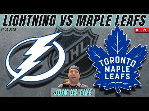 Tampa Bay Lightning Takes On Toronto Maple Leafs in EPIC NHL Showdown!