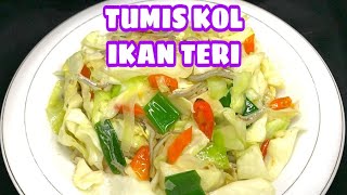 RESEP TUMIS KOL IKAN TERI