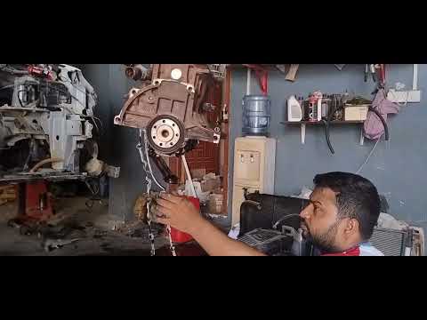 renault dokker engine  remove