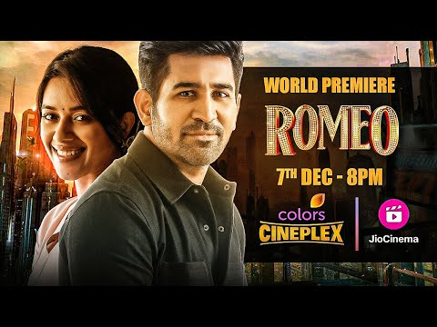 Romeo Hindi Trailer | Vijay Antony, Mirnalini Ravi | 7th Dec, 8PM | Colors Cineplex | Jio Cinema