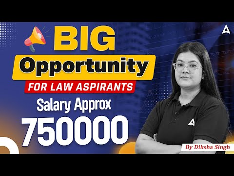 Big Opportunity for Law Aspirants | Coal India Limited Recruitment 2025 | By Diksha Singh ⚖️💼