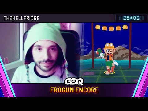 Frogun Encore by TheHellfridge in 25:03 - Awesome Games Done Quick 2025