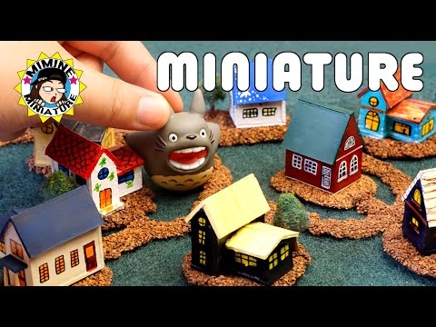 [ENG] Miniature - House tutorial - miminemini ミミネミニチュア