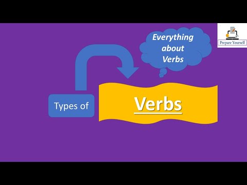 Verbs, Learn verbs in English, what are verbs, type of verbs, dynamic verbs