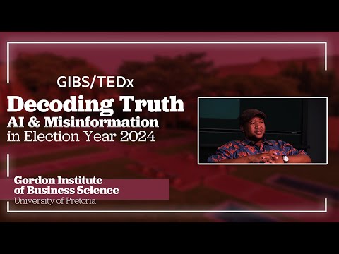 GIBS/TEDx - Misinformation During Election – Zukile Majova