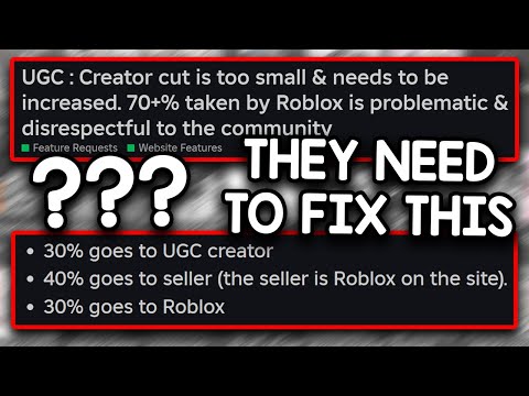 Roblox HATES Their UGC Creators...