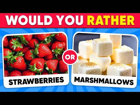 Would You Rather...? 🍔🍟🥗 JUNK FOOD vs HEALTHY FOOD | Daily Quiz