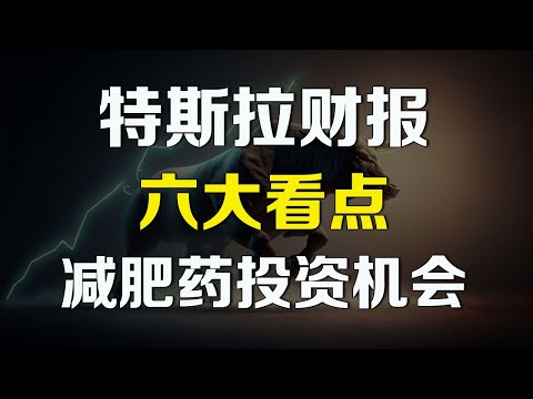 美股 特斯拉财报六大看点！是否会暴雷？减肥神药热度超AI，背后的投资机会在哪？ TSLA NVDA NVO