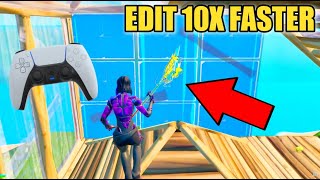 How To EDIT FASTER On Controller (Best Settings, Tutorial + Tips and Tricks)