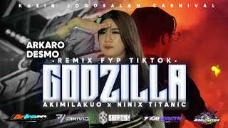 DJ GODZILLA JINGLE ARKARO X DESMO MUSIC FYP TIKTOK (Cinematic Video)