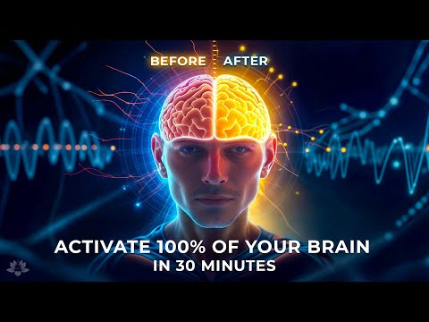 Activate 100% of Your Brain with 432Hz | Enhance Neuroplasticity and Achieve Your Goals