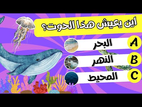 🐠 أسرار حياة الأسماك: 20 سؤالا اختبر معرفتك في عالم البحار